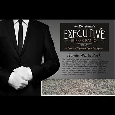 Joe Rindfleisch's Executive Rubber Bands (Hondo - White Pack) by Joe Rindfleisch - Trick