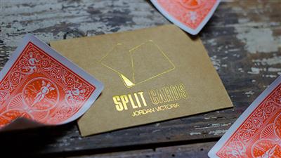 COLORED Split Cards 10 ct. (Orange) by PCTC - Trick