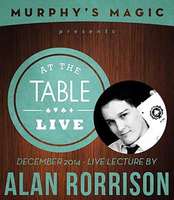 At The Table Live Lecture - Alan Rorrison 1 December 10th 2014 video DOWNLOAD
