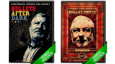 BIGBLINDMEDIA Presents  John Bannon's Bullet Trilogy (Includes Bullet After Dark, Bullet Party, Fire When Ready and Paint it Blank Project) - DVD