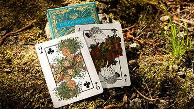 The Green Man Playing Cards (Summer)  by Jocu