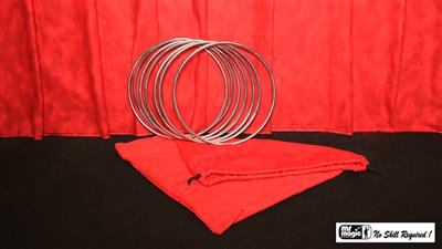 8'' Linking Rings SS (7 Rings) by Mr. Magic - Trick