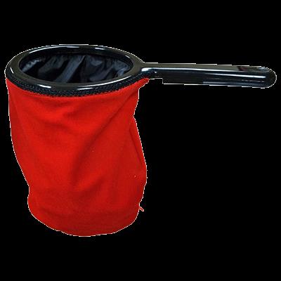 Change Bag Velvet with Zipper (Red) by Bazar de Magia - Trick