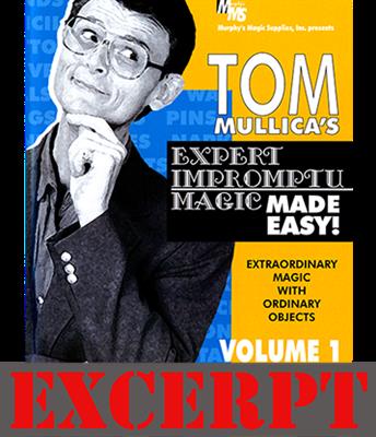 Karrel Fox's Napkin Vanish video DOWNLOAD (Excerpt of Mullica Expert Impromptu Magic Made Easy Tom Mullica- #1, DVD)