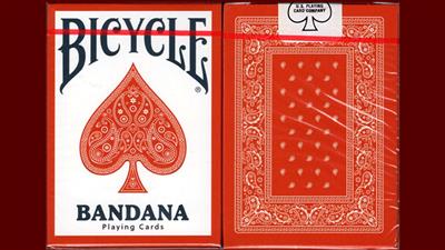 Bicycle Bandana Stripper (Red) Playing Cards