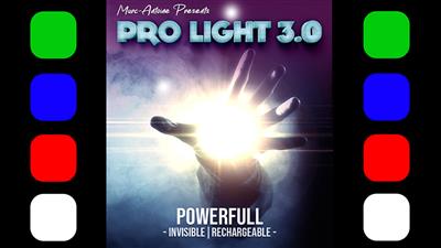 Pro Light 3.0 Blue Pair (Gimmicks and Online Instructions) by Marc Antoine - Trick