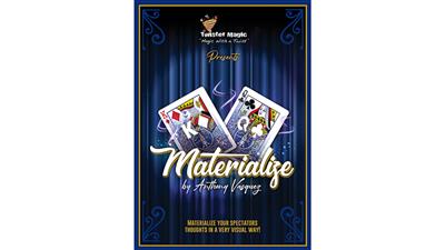 MATERIALIZE (KD) by Anthony Vasquez & Twister Magic - Trick