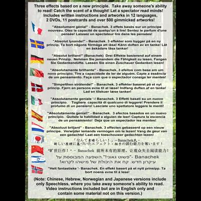 100th Monkey Multi-Language(2 DVD Set with Gimmicks) by Chris Philpott - Trick