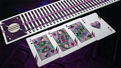 Retro Wave Playing Cards