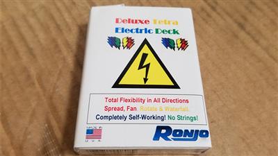 ELECTRIC DECK DELUXE - TETRA 4 COLOR FANNING by Ronjo - Trick