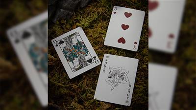 Fillide: A Sicilian Folk Tale Playing Cards V2 (Forest Green) by Jocu