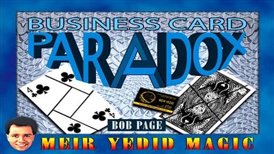 Business Card Paradox by Bob Page - Trick