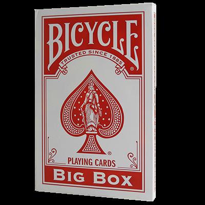 Big Bicycle Cards Jumbo Bicycle Cards, Red 