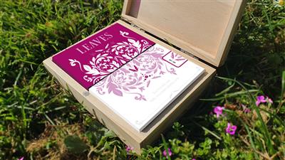 Wooden Leaves Summer Box Set Playing Cards by Dutch Card House Company