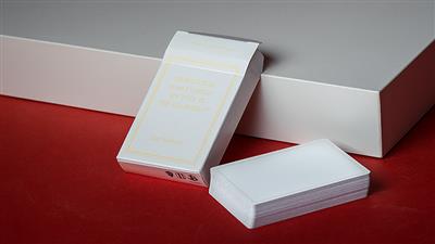 Magic Notebook Deck - Limited Edition (White) by The Bocopo Playing Card Company