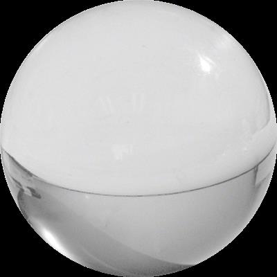 Contact Juggling Ball (Acrylic, CLEAR, 70mm) - Trick