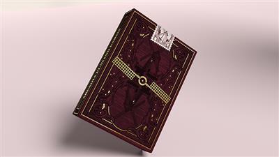 The Windmill Back (Claret Purple Edition) Playing Cards