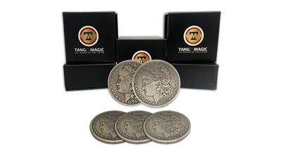Replica Morgan TUC plus 3 coins (Gimmicks and Online Instructions) by Tango Magic - Trick