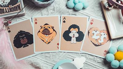 Naughty Dog Playing Cards by 808 Magic and Bacon Playing Card