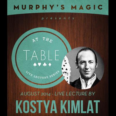 At The Table Live Lecture - Kostya Kimlat August 13th 2014 video DOWNLOAD