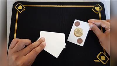 3 COIN MONTE (Gimmicks and Online Instructions) by Vinny Sagoo - Trick