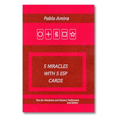 5 Miracles with ESP Cards by Pablo Amira and Titanas - Book
