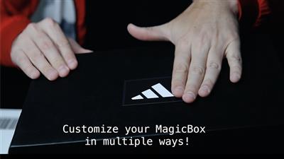 MAGIC BOX RED Medium by George Iglesias and Twister Magic - Trick