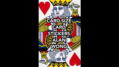 POKER Size Card Stickers by Alan Wong - Trick