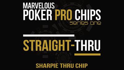 Straight Thru - Sharpie Thru Chip (Gimmicks and Online Instructions) by Matthew Wright - Trick