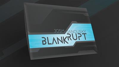 Blankrupt Thick Strip UK Version (Gimmicks and Online Instructions) by Josh Janousky - Trick