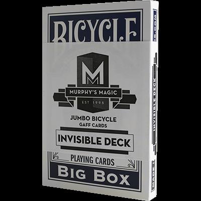 Jumbo Invisible Deck Bicycle (Red) Leading Online Magic Shop