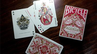 Agenda Red Basic Edition Playing Cards