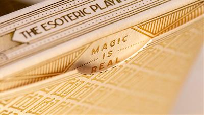 Esoteric: Gold Edition Playing Cards by Eric Jones