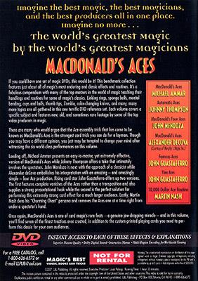 World's Greatest Magic: MacDonald's Aces  - DVD