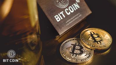 The Bit Coin Gold (3 coin set and Online Instructions) by SansMinds - Trick