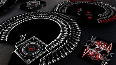 Black Platinum Lordz Playing Cards (Foil)