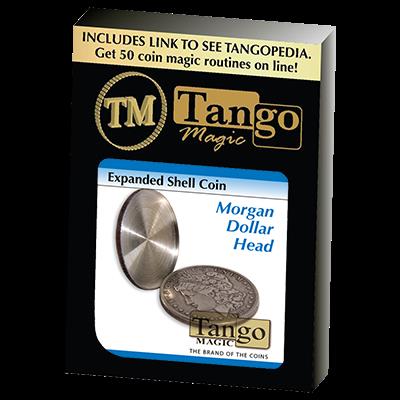 Expanded Shell Coin - Morgan Dollar (D0008)(Head) by Tango - Trick