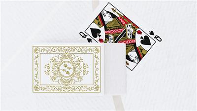 Black Roses White Gold Playing Cards Limited Edition