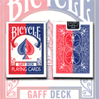 Gaff Effect Deck (Bicycle Red) by USPCC