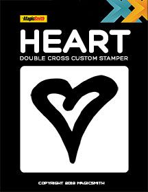 Heart Shaped Secret Stamper Only for Double Cross from Magic Smith