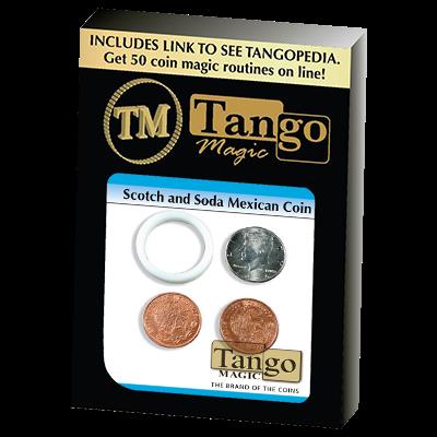 Scotch And Soda Mexican Coin  (D0050) by Tango - Trick