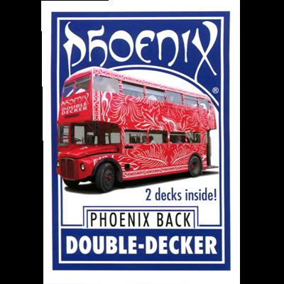 Phoenix Double Decker Two Way (Blue) by Card-Shark - Trick