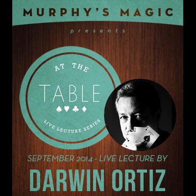 At The Table Live Lecture - Darwin Ortiz September 3rd 2014 video DOWNLOAD