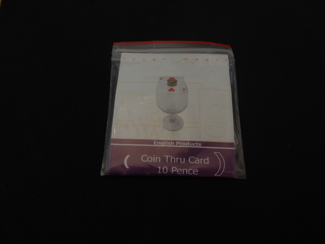 Coin Thru Card Tango magic 10p Leading Online Magic Shop