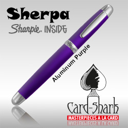 Sherpa Pen - Purple Posh Sharpie Pen Cover