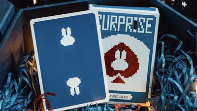 Surprise Deck V5 (Blue) Playing cards by Bacon Playing Card Company