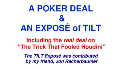 A Poker Deal & An Expos of TILT by Paul A. Lelekis eBook DOWNLOAD