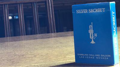 Limited Edition Silver Sackbut Playing Cards V2 (Cyan)