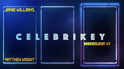 Celebrikey  (Gimmicks and Online Instruction) by Jamie Williams and Matthew Wright - Trick