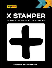 X Shaped Secret Stamper Only for Double Cross from Magic Smith